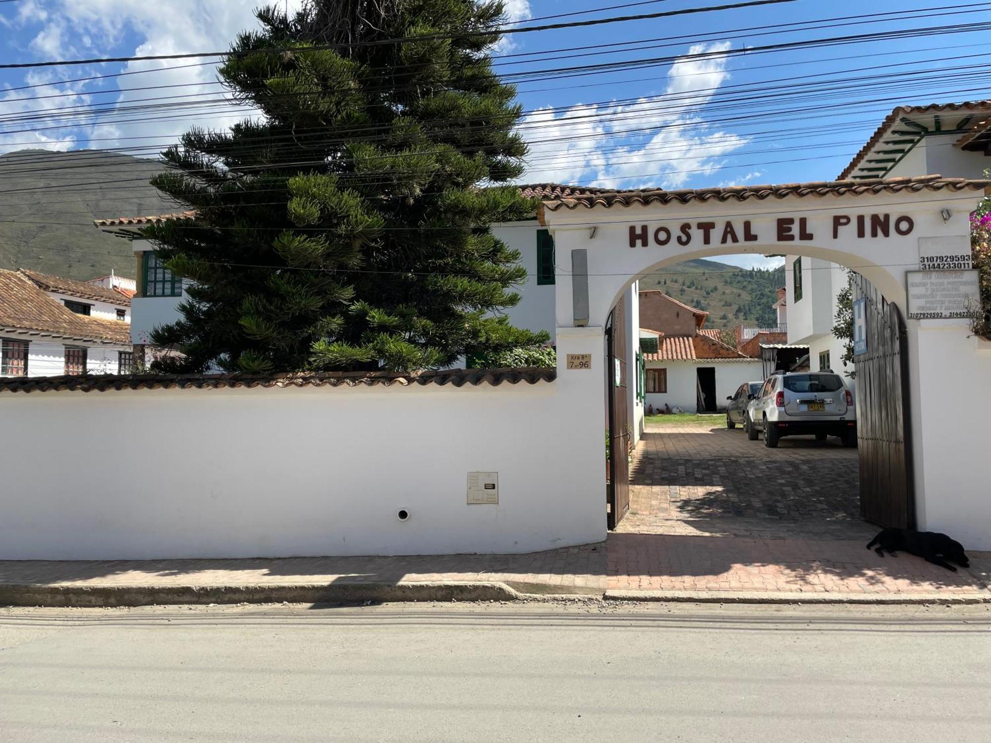 Hostal El Pino Villa de Leyva Eksteriør bilde