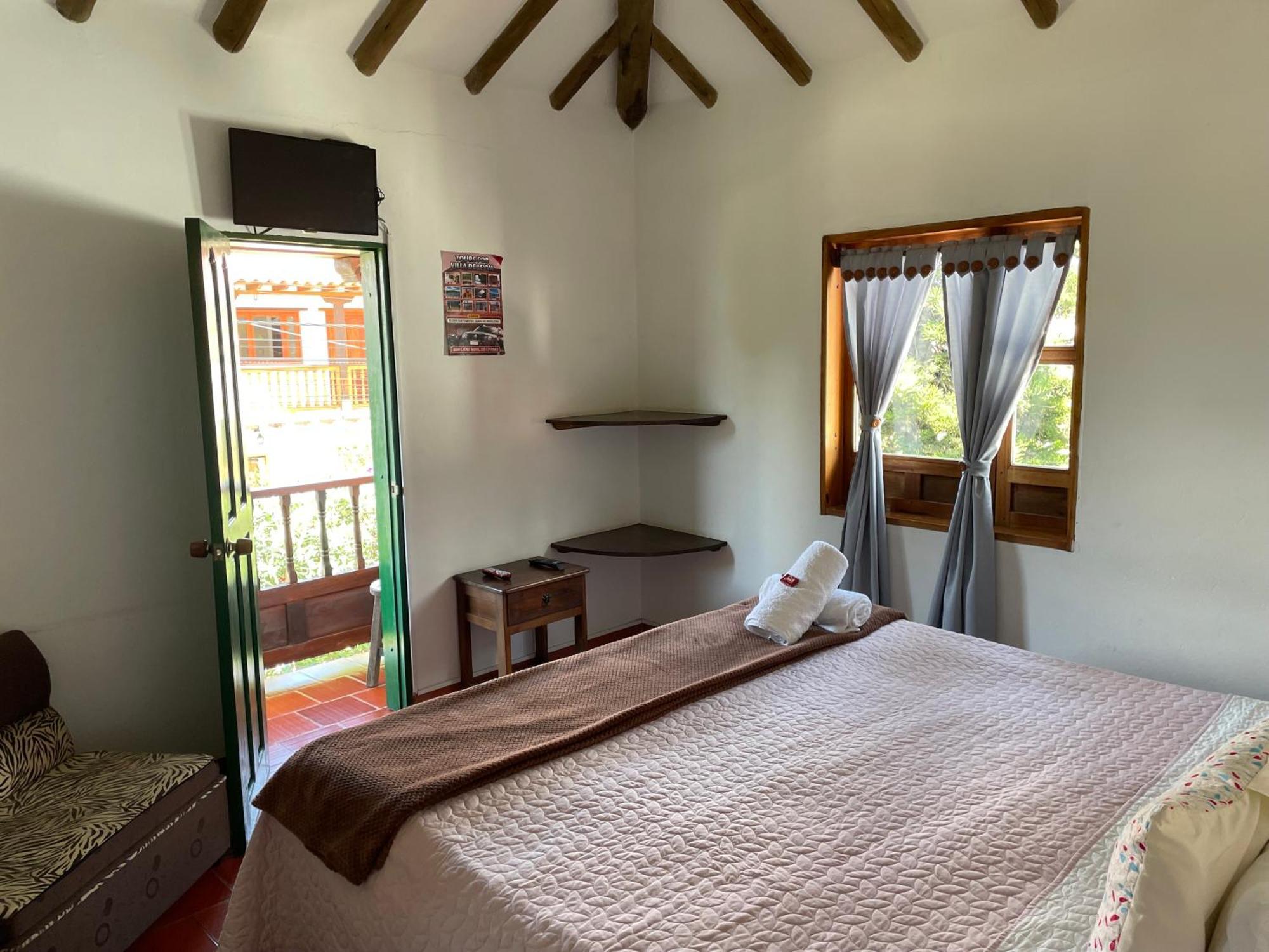 Hostal El Pino Villa de Leyva Eksteriør bilde