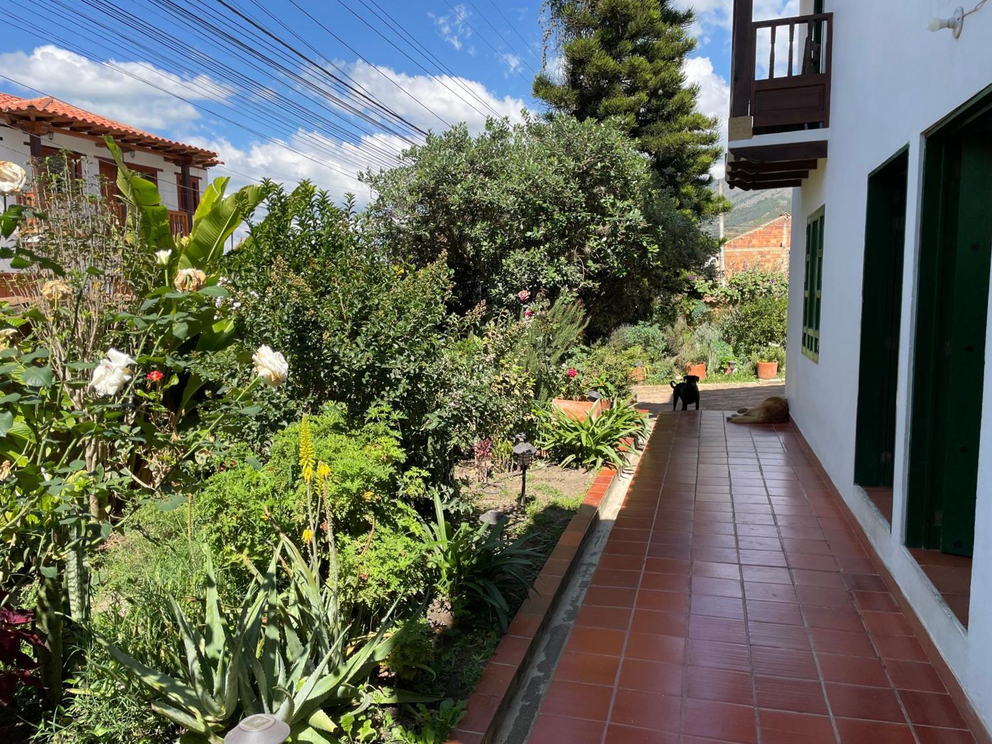 Hostal El Pino Villa de Leyva Eksteriør bilde