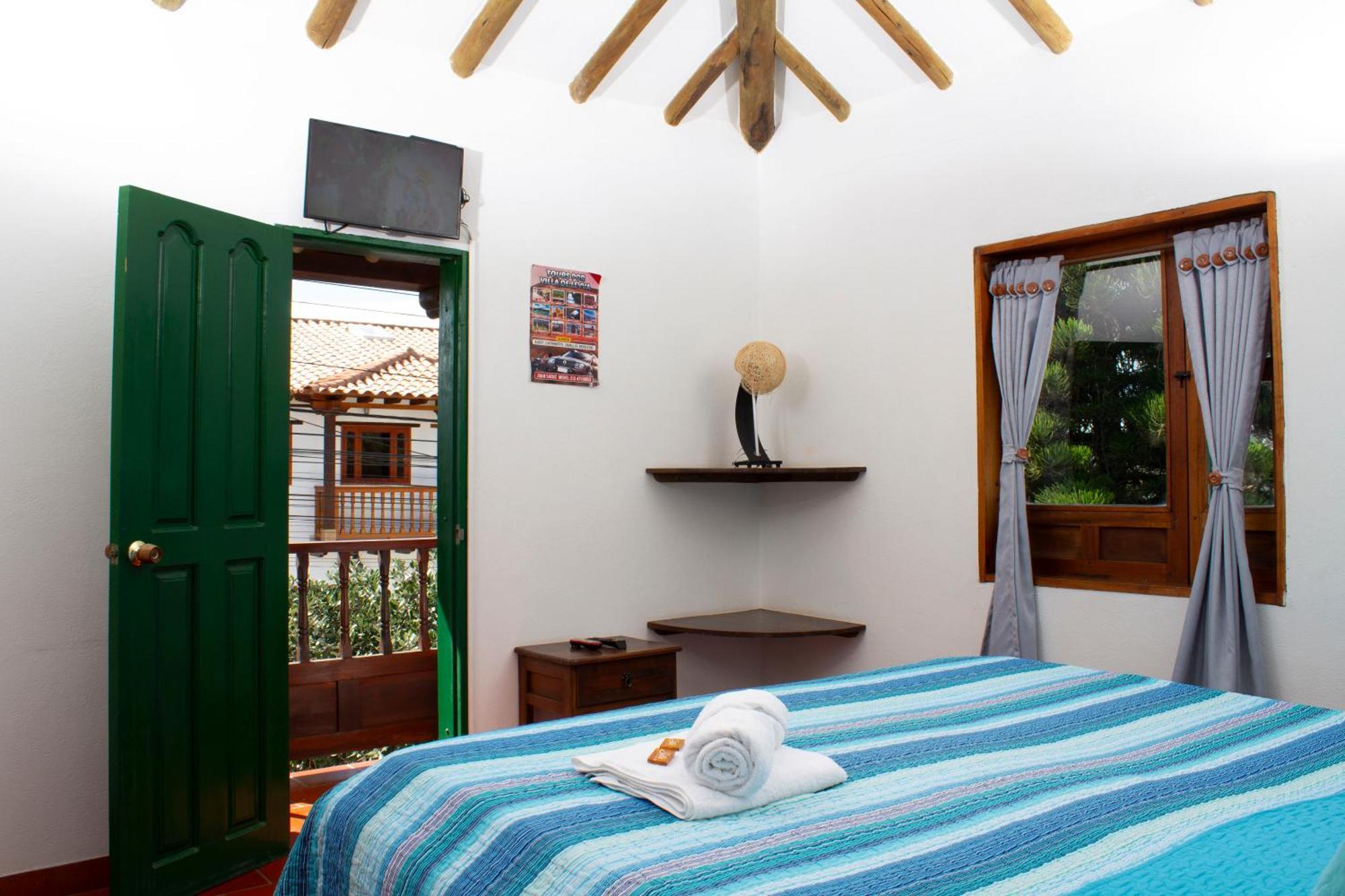 Hostal El Pino Villa de Leyva Eksteriør bilde