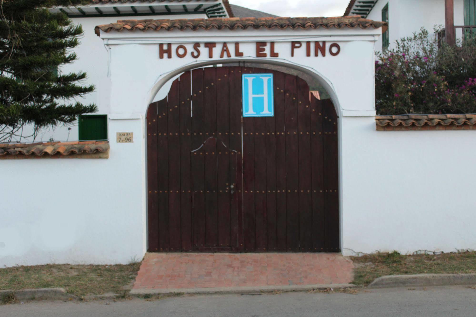 Hostal El Pino Villa de Leyva Eksteriør bilde