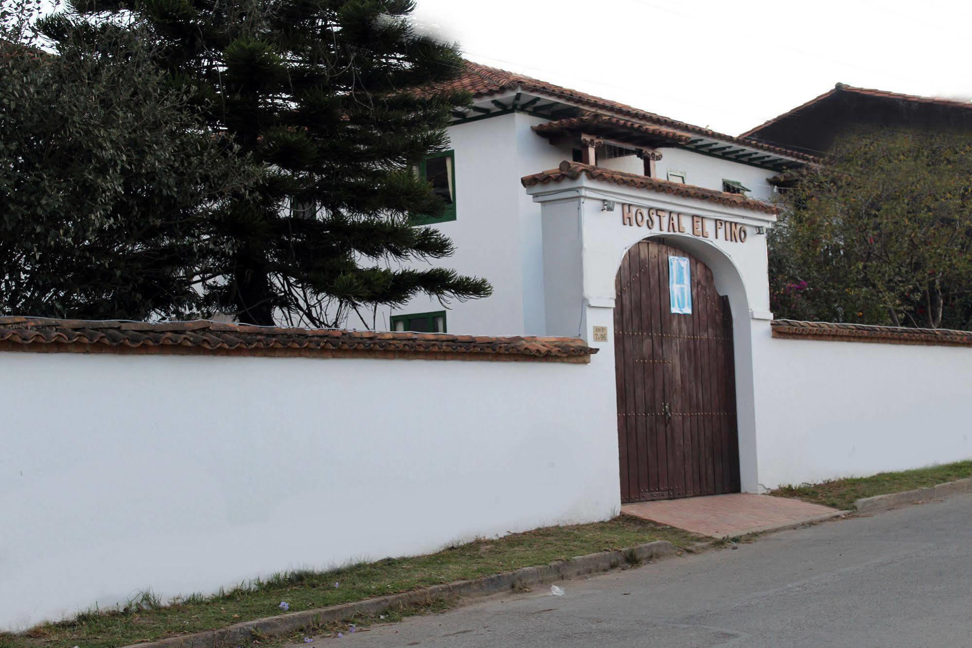 Hostal El Pino Villa de Leyva Eksteriør bilde